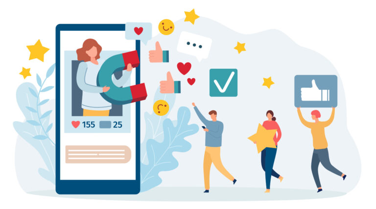 infographic summarizing social media marketing analytics